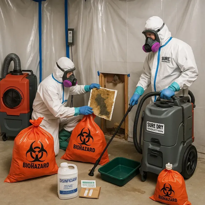 Contaminated Water Handling Protocols process in Braddock Heights, MD