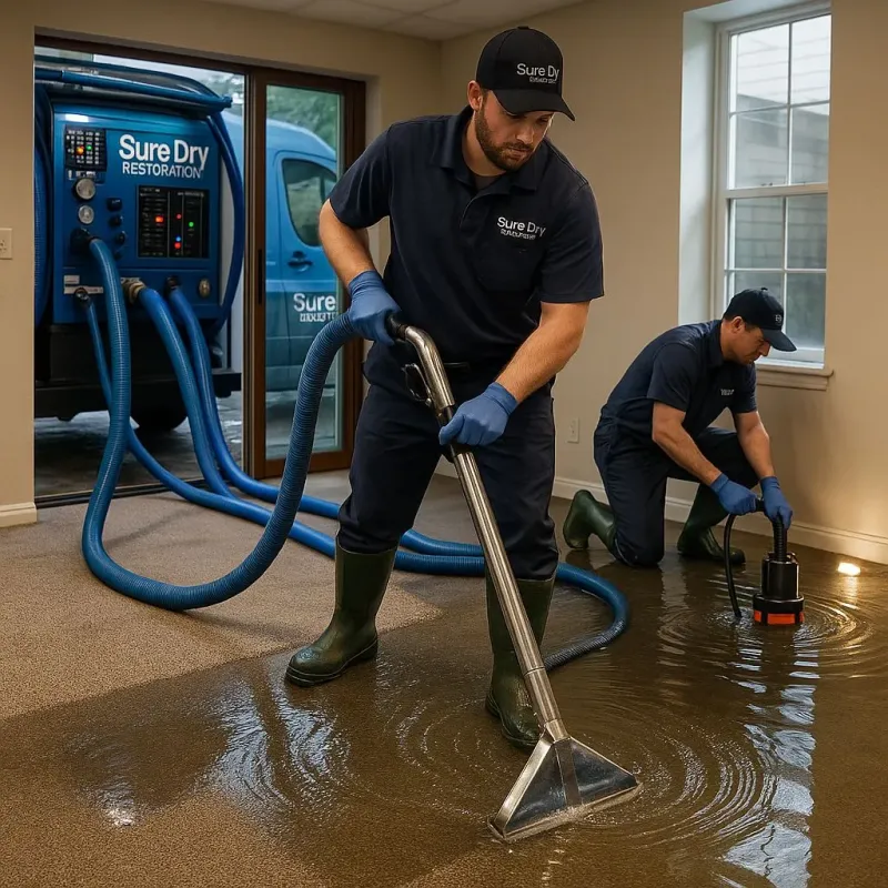 Water Extraction and Removal process in Braddock Heights, MD